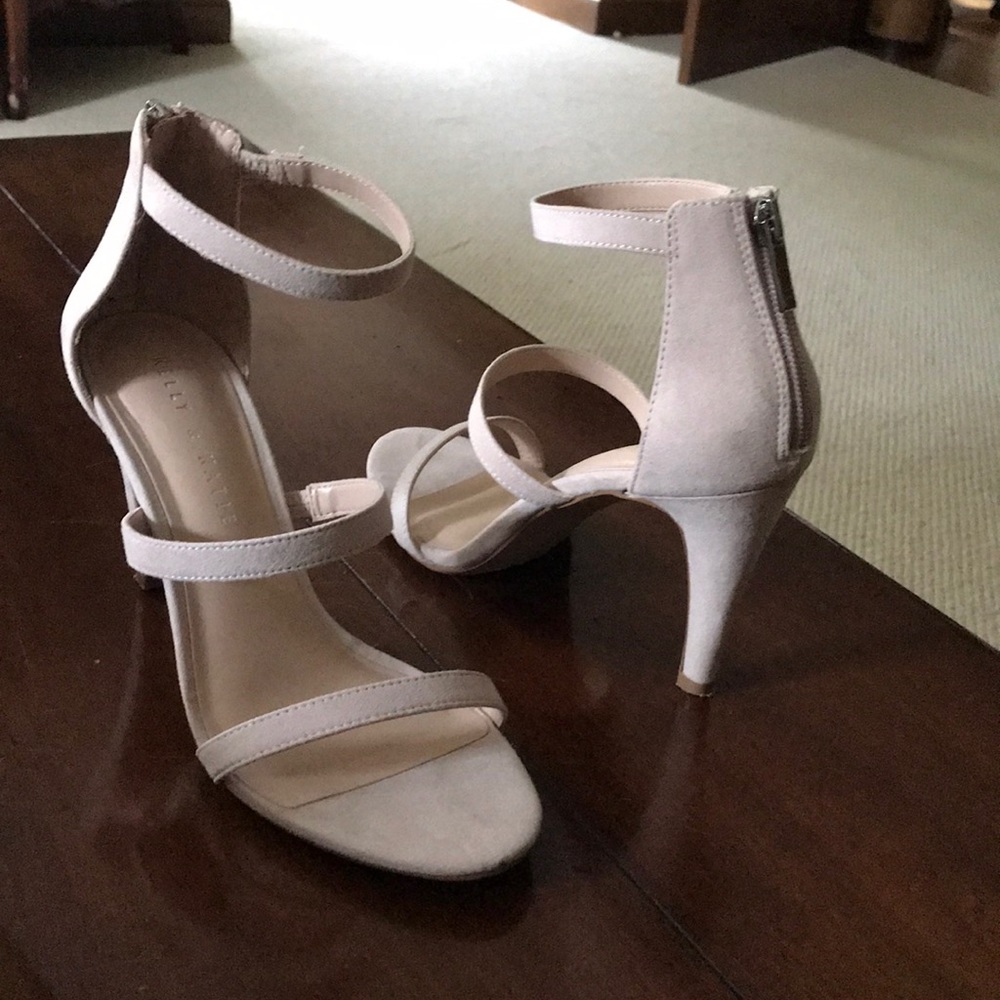 Suede Nude Pumps size 7.5
